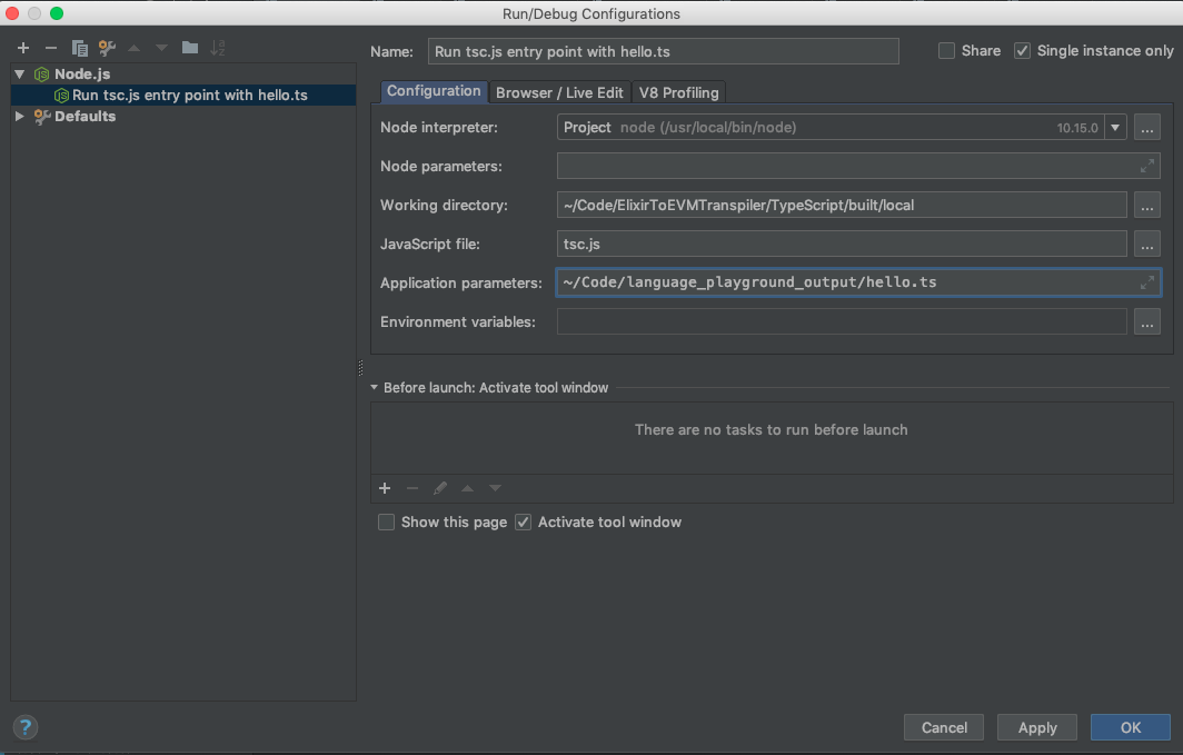 Setting Configuration Values